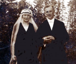 Maren blev gift med Niels Nielsen i Hodde Kirke 12. august 1925